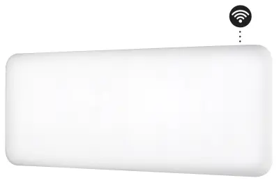 Panelni konvekcijski radiator MILL PA1300WIFI4, 1300 W, bel, jeklo