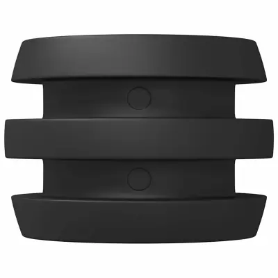 vidaXL Bumperji za nogometno mizo 3 x 3 x 2 cm 16 pcs Črna