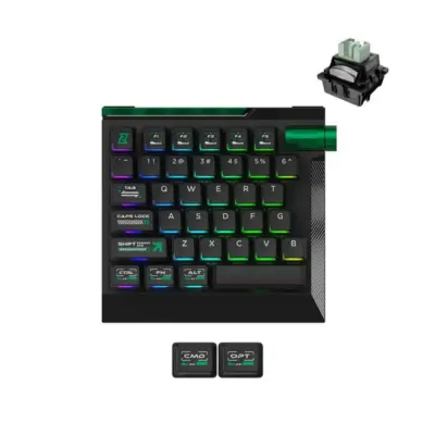 Keychron L0 HE Enoročna magnetna stikala za igralno tipkovnico, popolnoma sestavljena z ročajem / Cyber / Ultra-fast Magnetic Switch / L0W-A1