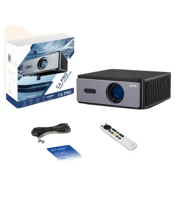 Projektor, 1080p Resolucija, 1600 Lumenov Svetlosti -črna