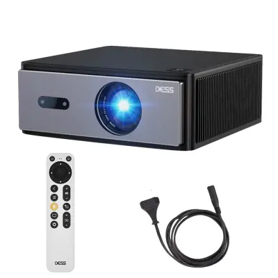 Projektor, 1600 Lumenov, Brezžična Povezljivost -črna