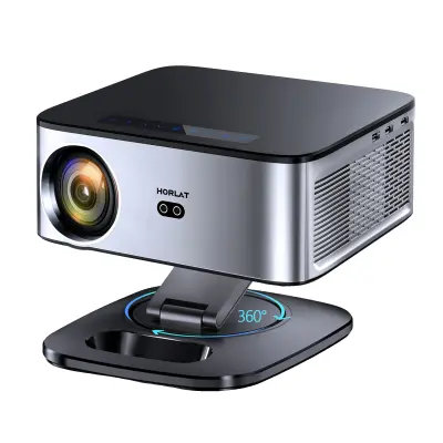 Projektor, 4K dekodiranje, Android 12 -64G Samodejno ostrenje -EU vtič