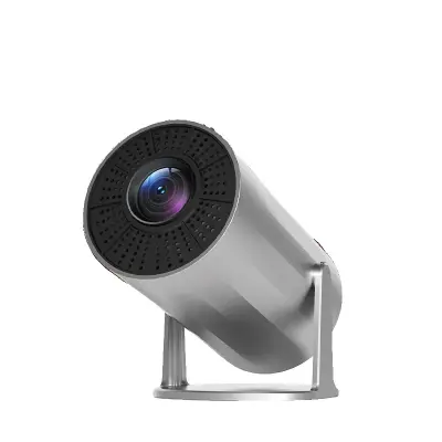 Projektor, 4K ločljivost, Wi-Fi in Bluetooth združljivost -Srebrna