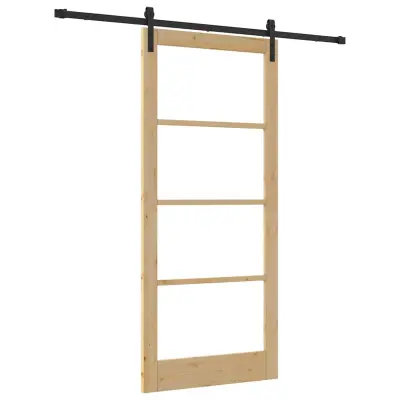 vidaXL Notranja vrata ORKDAL Rjava 93 x 211 cm