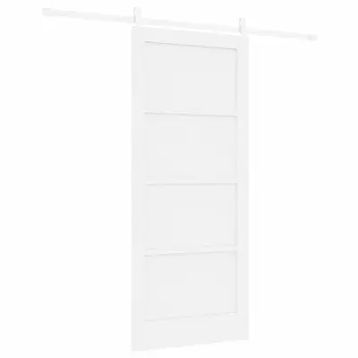 vidaXL Drsna vrata Drugo ORKDAL Bela 86 x 198,5 cm