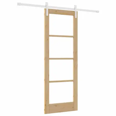 vidaXL Drsna vrata ORKDAL Naravna 73,5 x 198,5 cm