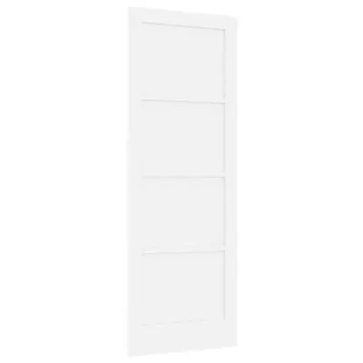 vidaXL Notranja vrata ORKDAL Bela 78 x 211 cm Vezani les