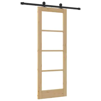 vidaXL Drsna vrata ORKDAL Naravna 73,5 x 198,5 cm
