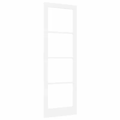 vidaXL Notranja vrata ORKDAL Bela pobarvana 78 x 232 cm