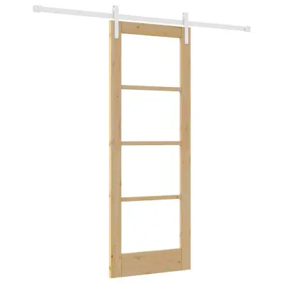 vidaXL Drsna vrata ORKDAL Naravna 73,5 x 198,5 cm