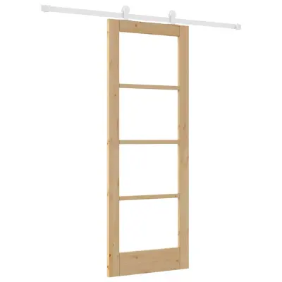 vidaXL Drsna vrata ORKDAL Naravna 73,5 x 198,5 cm