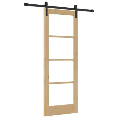 vidaXL Drsna vrata ORKDAL Naravna 73,5 x 198,5 cm