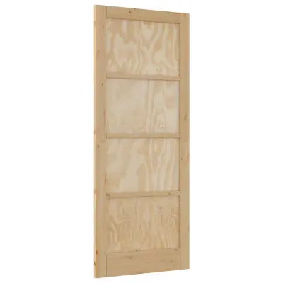 vidaXL Notranja vrata ORKDAL Rjava 86 x 211 cm Vezani les