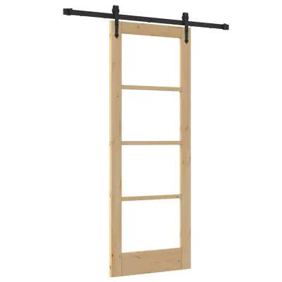 vidaXL Drsna vrata ORKDAL Naravna 73,5 x 198,5 cm