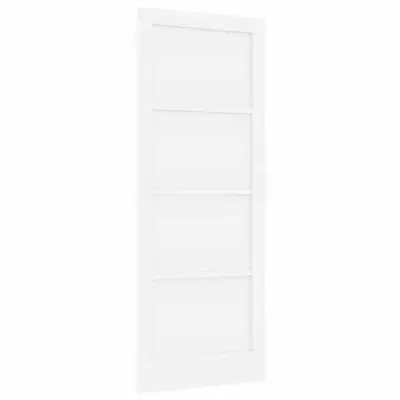 vidaXL Notranja vrata ORKDAL Bela 83 x 211 cm Vezani les