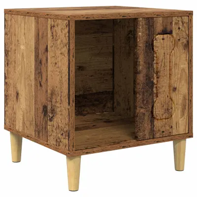 vidaXL Pasja hiša Star les 44 x 42 x 49 cm Konstruiran les