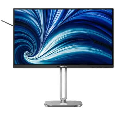 Monitor Philips 60,5 cm (23,8") 24B2N4200 1920x1080 120Hz IPS 4ms VGA HDMI DisplayPort Pivot Zvočniki 3H sRGB110% AdaptiveSync 4000Series