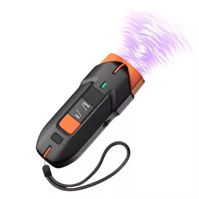 Ultrazvočni trener psov z dolgotrajno baterijo in dvojno osvetlitvijo