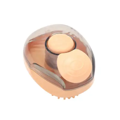 Krtača za kopanje hišnih ljubljenčkov: mehak silikonski dozirnik šampona in odstranjevalec dlak