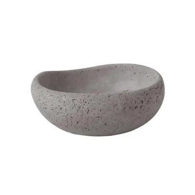 Elegantna posoda za hrano in vodo za plazilce - naraven videz Grey