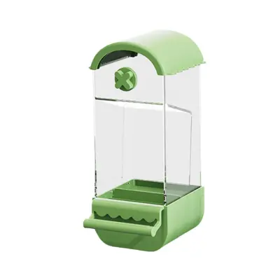 Yunding Parrot Samodejni Podajalnik: Velika Kapaciteta, Proti Razlitju, Prozoren Green