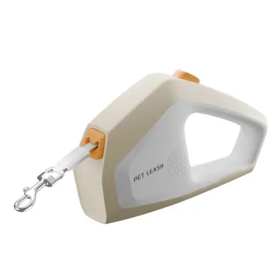 Samodejni povodec za pse: Prenosljiv, brez zapletov za male do srednje pse Beige