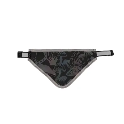 Odsevna rutka za hišne ljubljenčke, nastavljiva velikost Black L