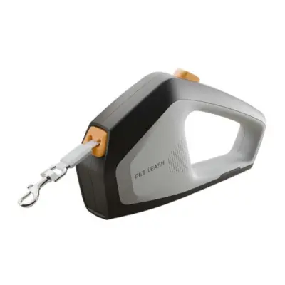 Samodejni povodec za pse: Prenosljiv, brez zapletov za male do srednje pse Black