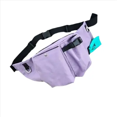 Prostoročna Torbica za Sprehajanje Psa - Oxford Krpa za Trening na Prostem Purple