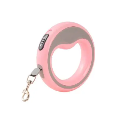 Samodejni izvlečni pas za pse - vodnik za hišne ljubljenčke brez zapletov Pink