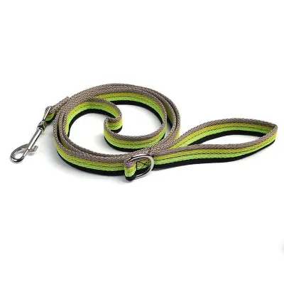 Gradient Poliestrska Pasja Vrvica z 360° Vrtljivim Delom - Brez Zapletanja Green+Black