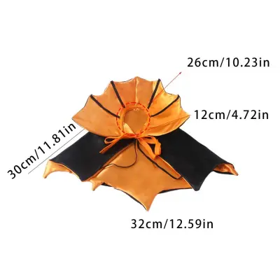 Elegantna Halloween ogrinjala za hišne ljubljenčke - udobna in stilsko dovršena Yellow