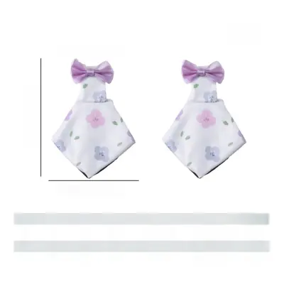 Par vijoličnih čevljev za hišne živali, piščance, race in gosi - Zaščitna obutev  L