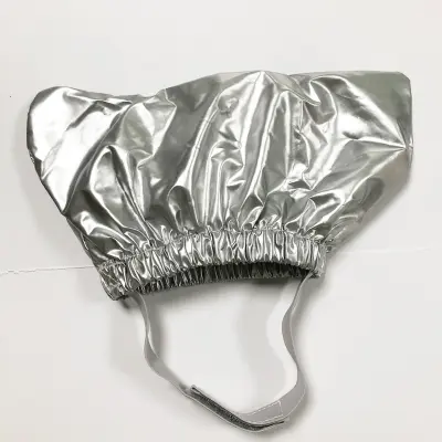 Nepremočljiva kapa za prhanje za hišne ljubljenčke - zaščita za ušesa Silver M