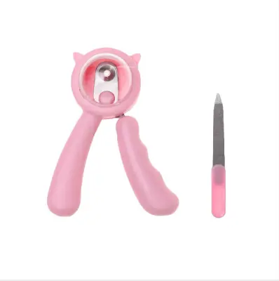 Komplet ščipalk za kremplje za hišne ljubljenčke z zaščito Pink