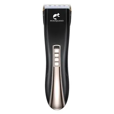 Profesionalni električni strižnik za hišne ljubljenčke za pse in mačke Black