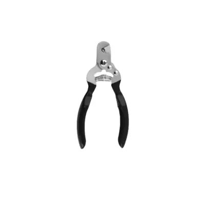 Ščipalnik za kremplje za mačke in pse v obliki polmeseca Black