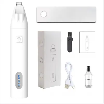 Električni strižnik za hišne ljubljenčke: Nežno striženje za mačke in pse White