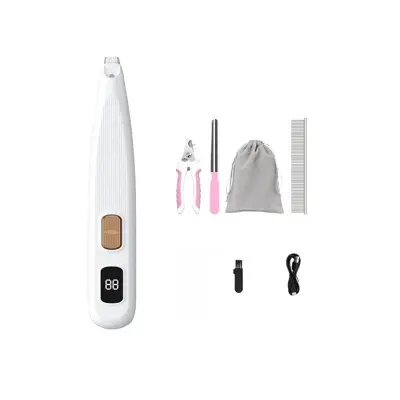 Digitalni prikazovalnik za nego hišnih ljubljenčkov za striženje las