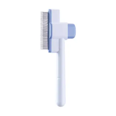 Grebenska krtača za hišne živali z odstranjevanjem dlak z enim ključem White