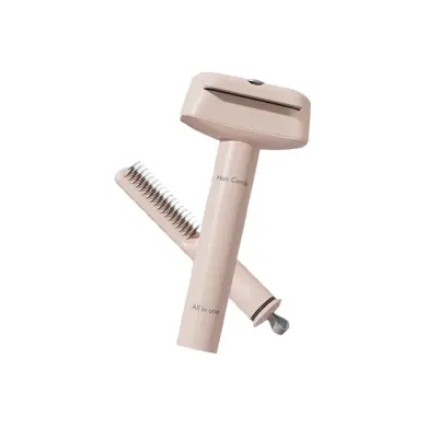 Trije v enem krtača za pse in mačke za odstranjevanje odmrle dlake Pink