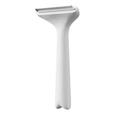 Nova plutajoča redčilna krtača za hišne živali - nežno in učinkovito odstranjevanje dlak White