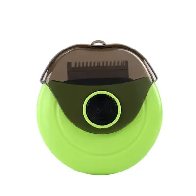 3-v-1 krtača za odstranjevanje dlake hišnih ljubljenčkov: Nežen glavnik za pse in mačke Green