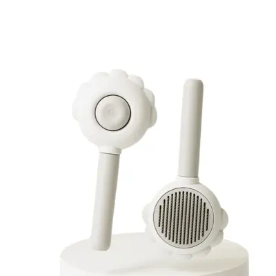 Krtača za odstranjevanje dlak hišnih ljubljenčkov, 2 pakiranja pripomočka za odstranjevanje lupine hišnih ljubljenčkov Grey