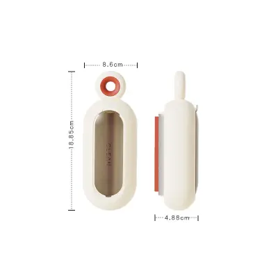 Statična krtača za odstranjevanje dlak - učinkovito odstranjevanje živalske dlake White