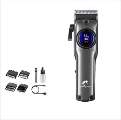 Profesionalni električni strižnik za hišne ljubljenčke z natančnim zaslonom