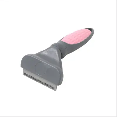 Srednji glavnik za odstranjevanje vozlov za hišne živali - Enostavno odstranjevanje vozlov Pink