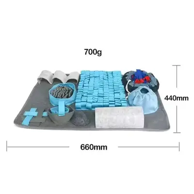 Interaktivna podloga za vohanje za hišne ljubljenčke za počasno hranjenje in trening