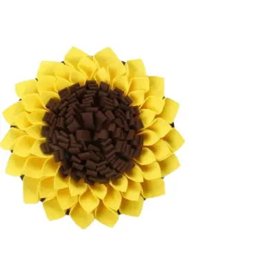 Interaktivna podloga za vohanje za pse za počasno hranjenje in urjenje Yellow