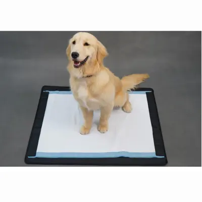 Črna podloga za hišne ljubljenčke - magnetna, neprepustna  S